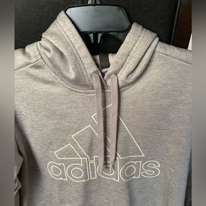 Womens Gray Adidas hoodie in size medium
